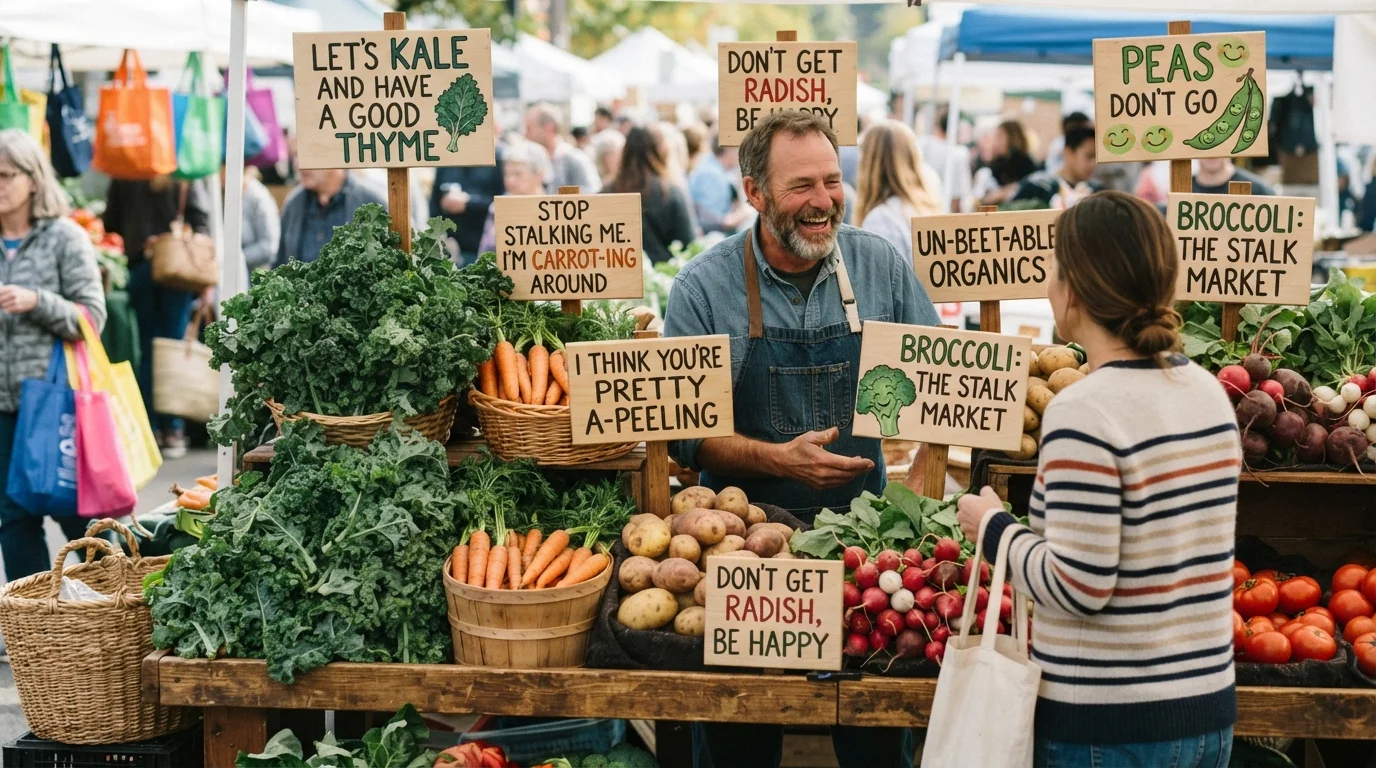Organic Food Puns One Liners