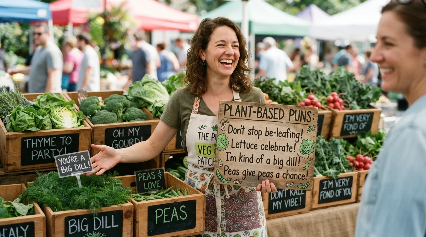 Plant Based Puns One Liners