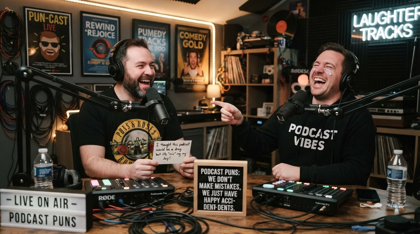 Podcast Puns One Liners