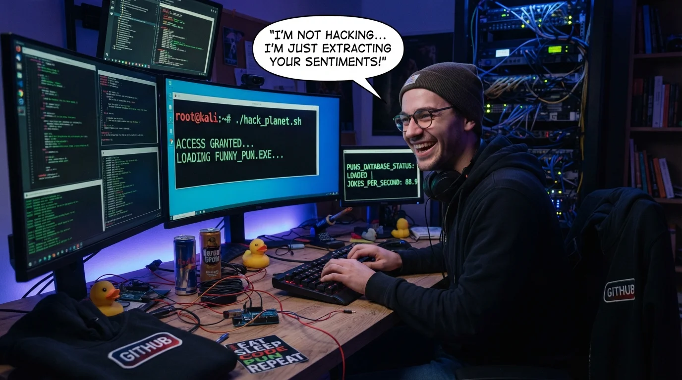 Quick & Funny Hacker One-Liners