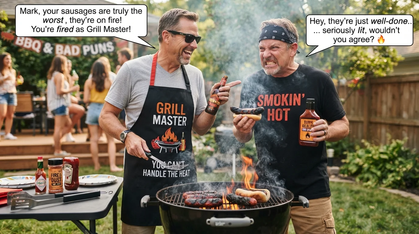 Relationship Burn Puns (Light Heat Only)