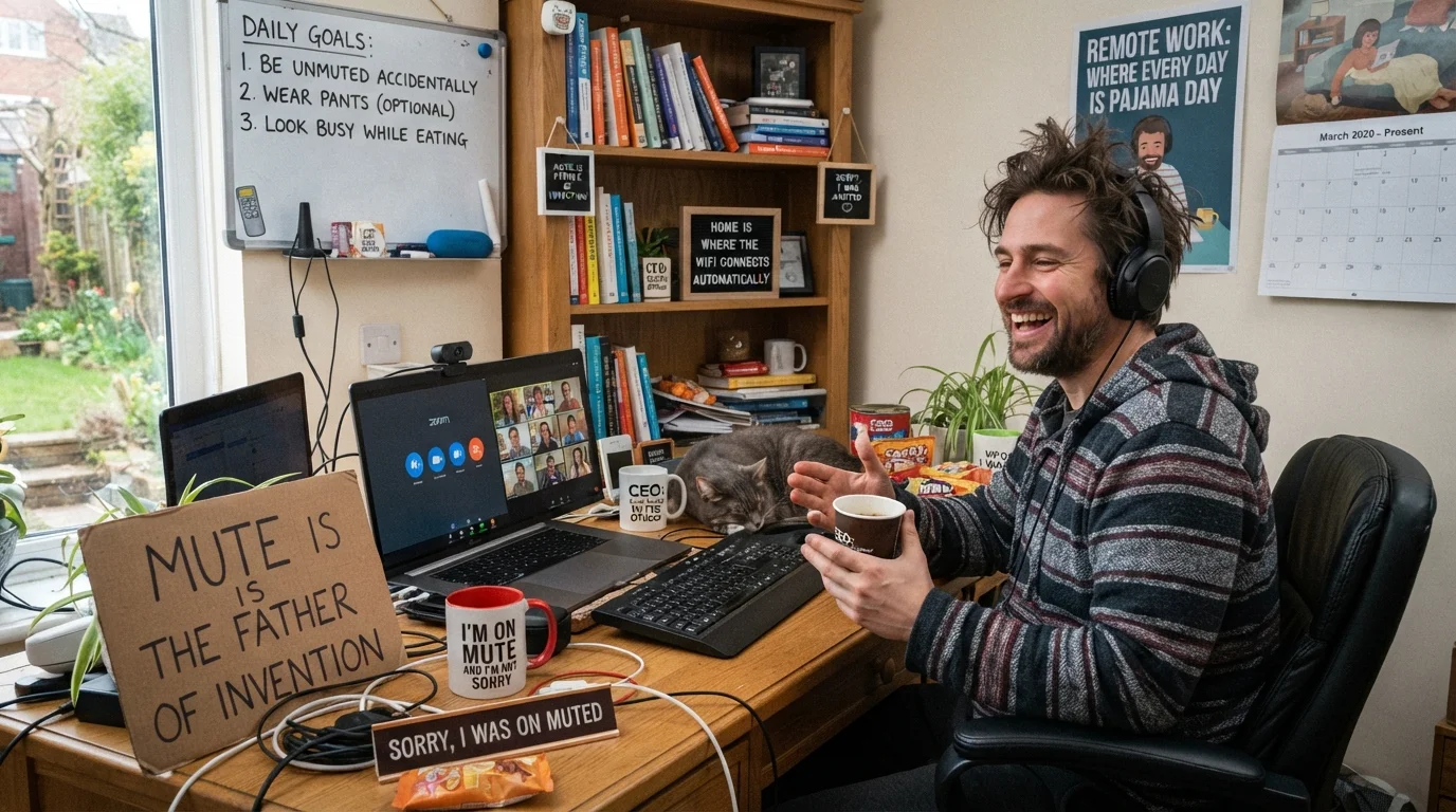 Remote Work Puns One Liners