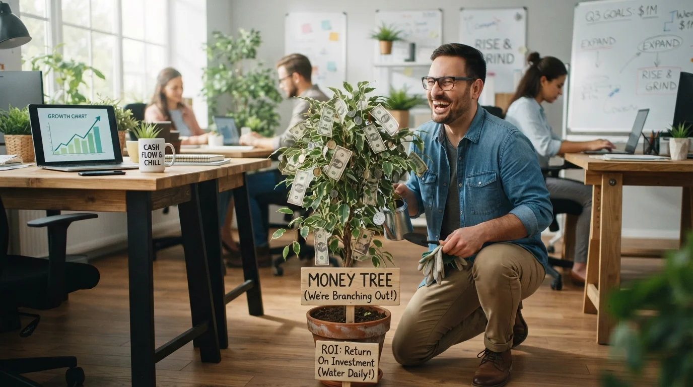 Short Business Growth Puns