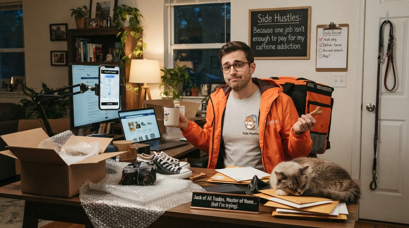 Side Hustle Puns One Liners