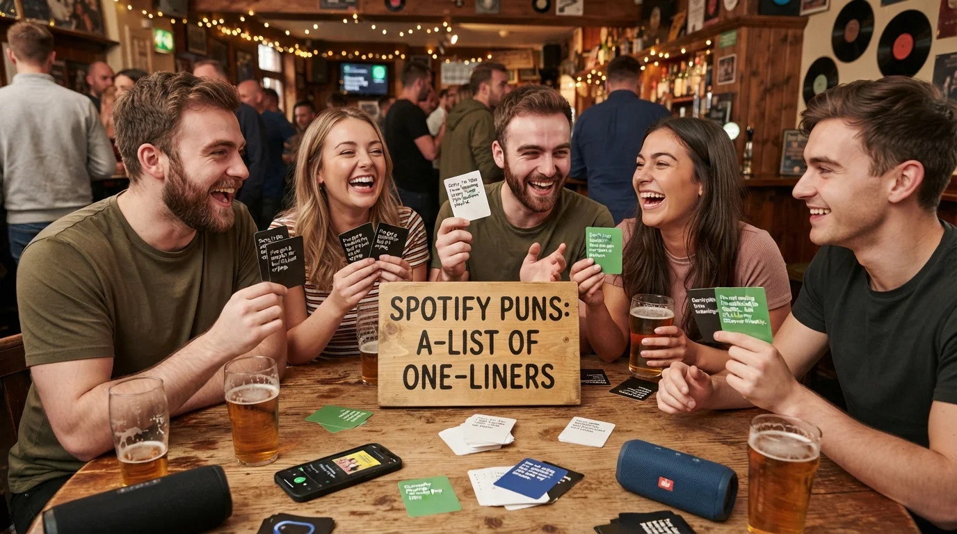 Spotify Puns One Liners