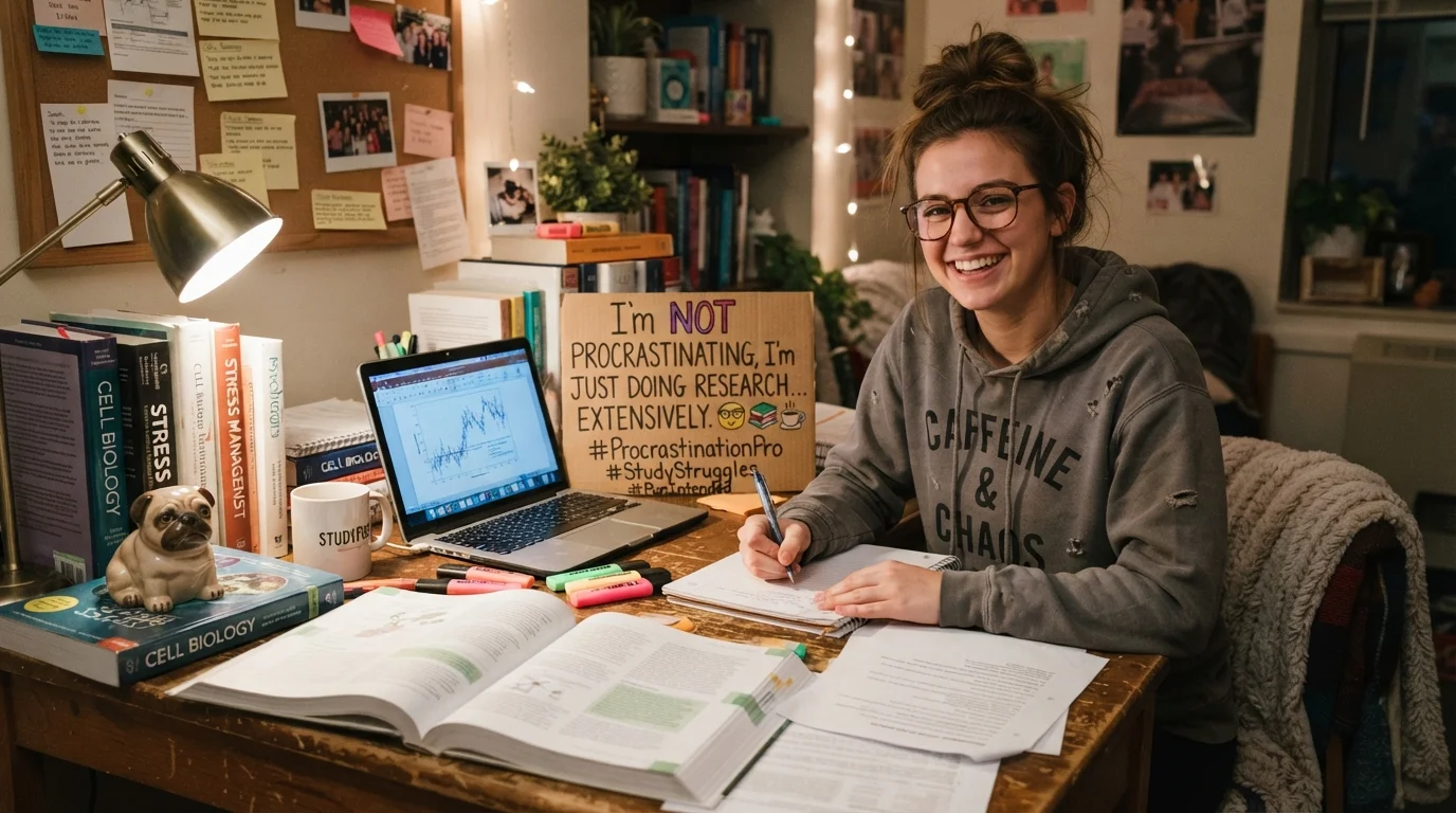 Study Motivation Puns for Instagram