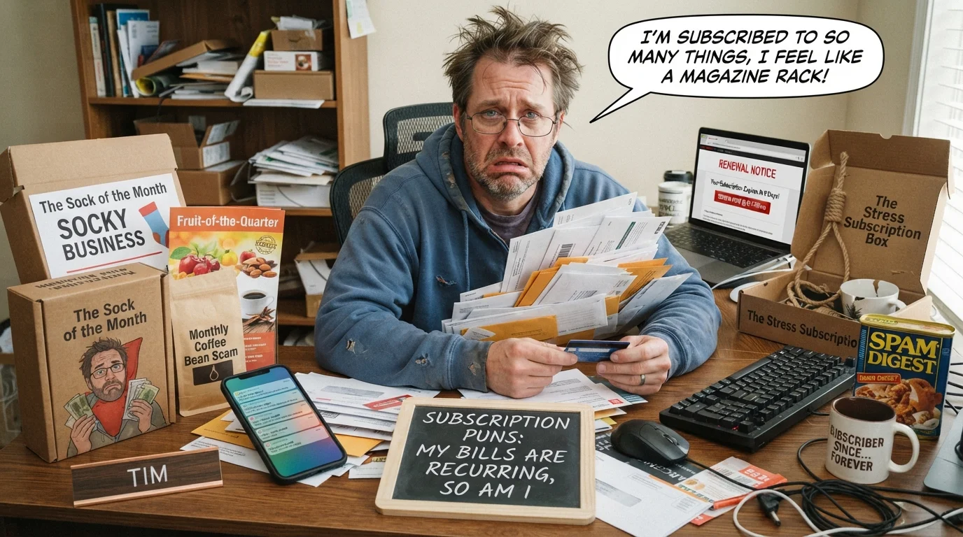Subscription Puns One Liners