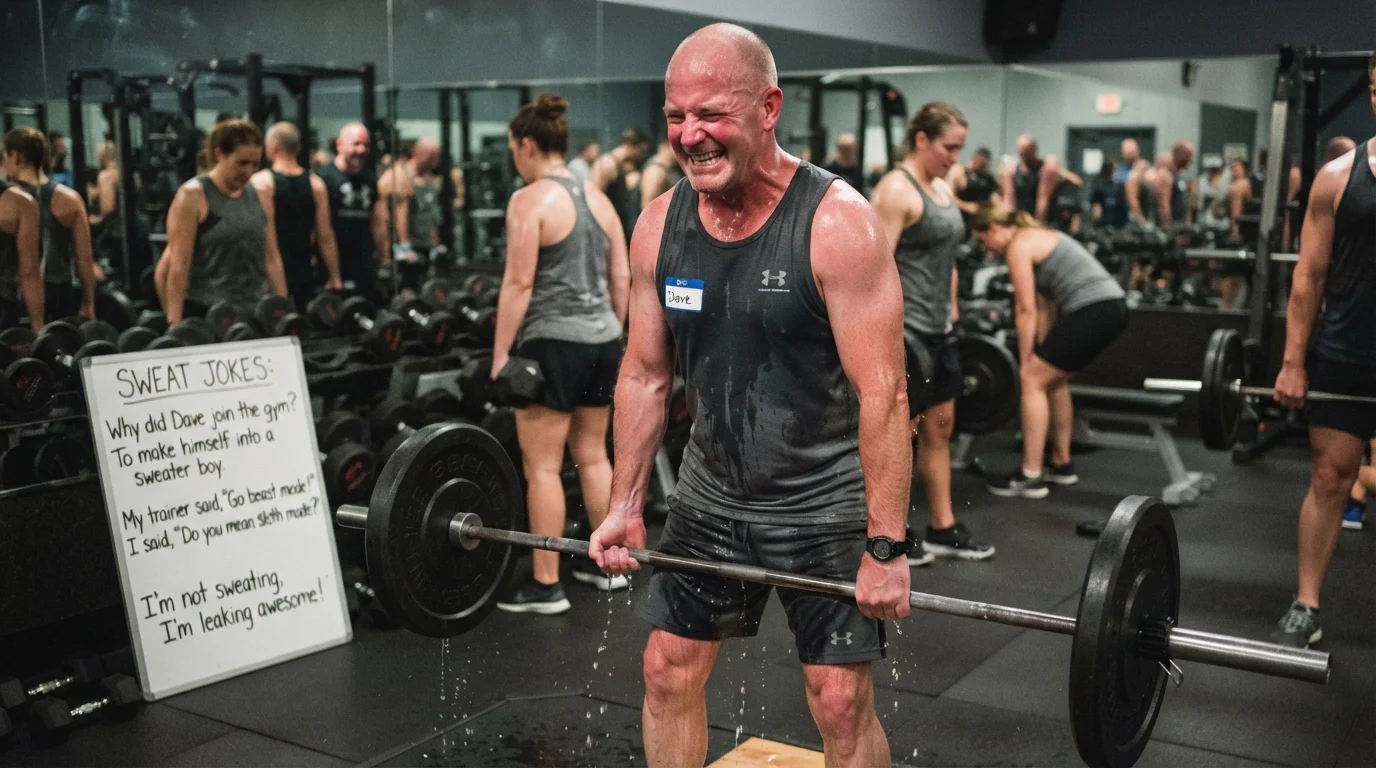 Sweat Jokes One Liners