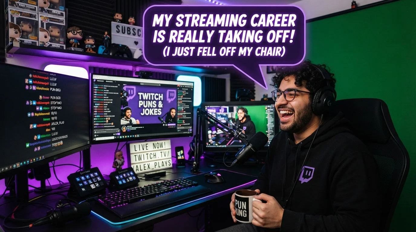 Twitch Puns One Liners