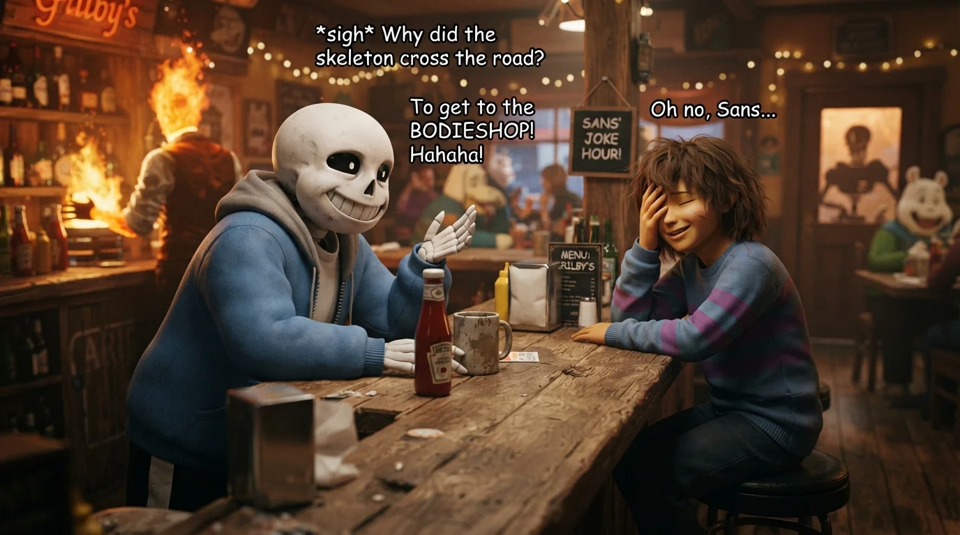 Undertale Jokes One Liners