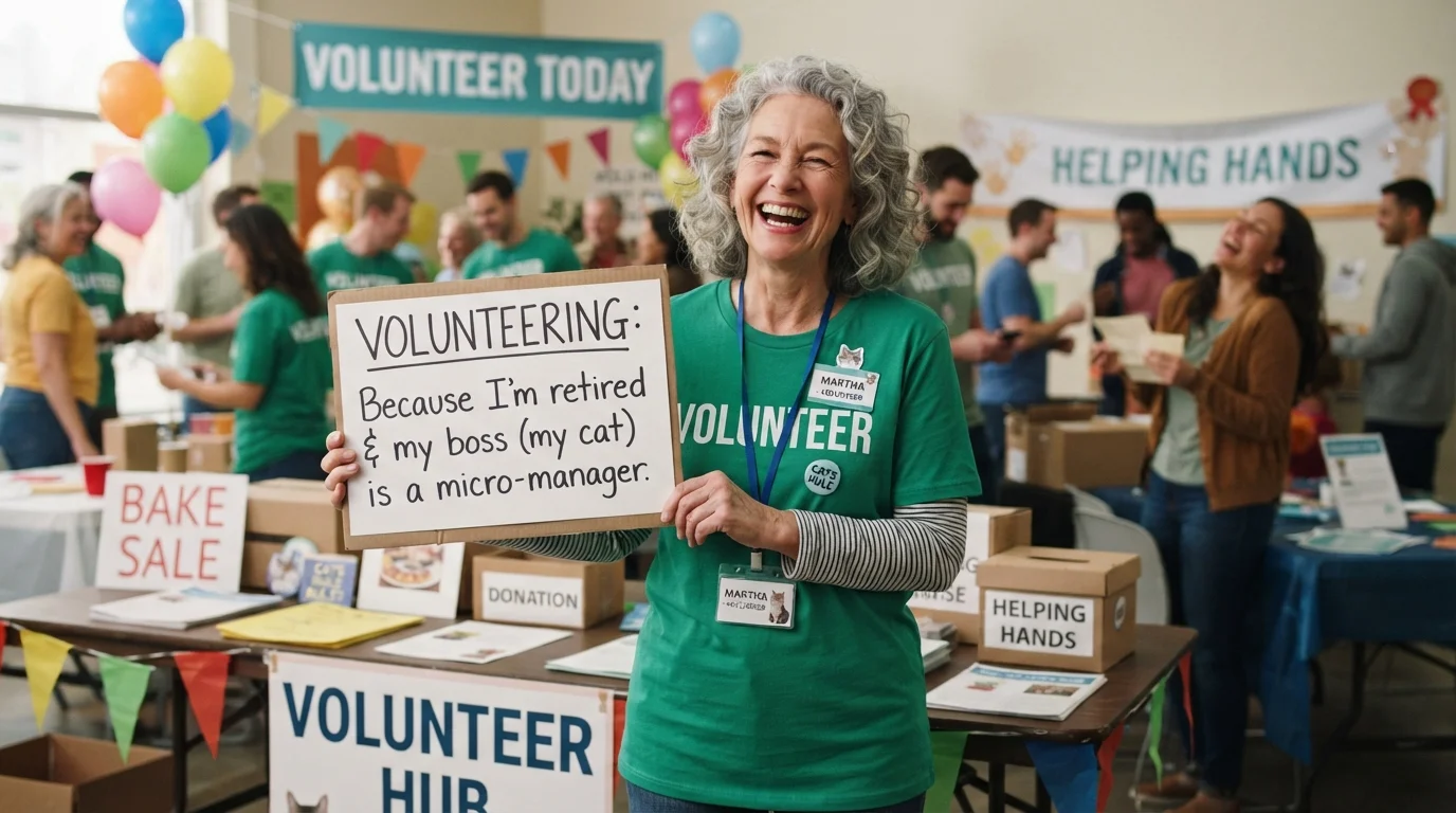 Volunteer Jokes One Liners