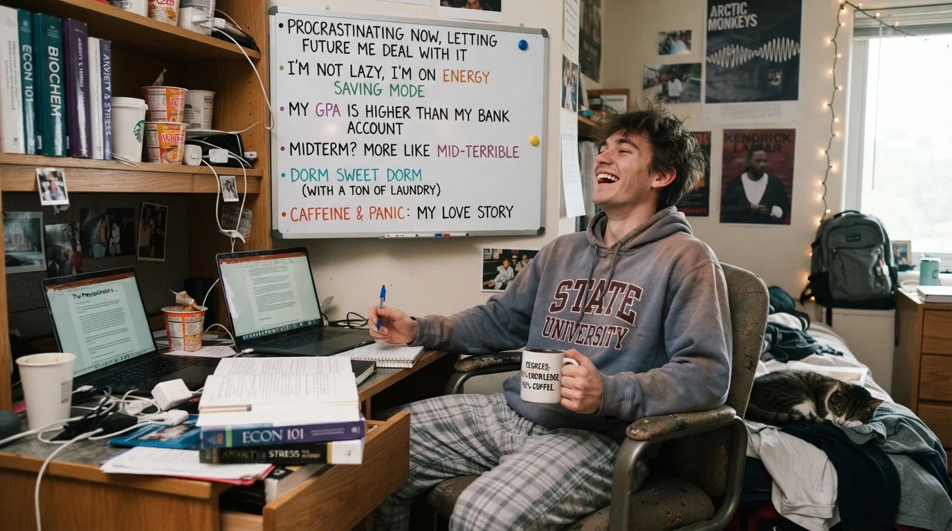 College Life Puns One Liners