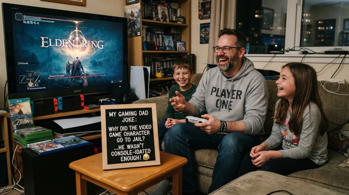 Console Gaming Puns One Liners