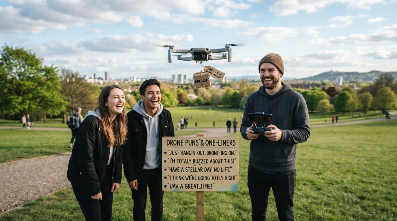 Drone Puns One Liners