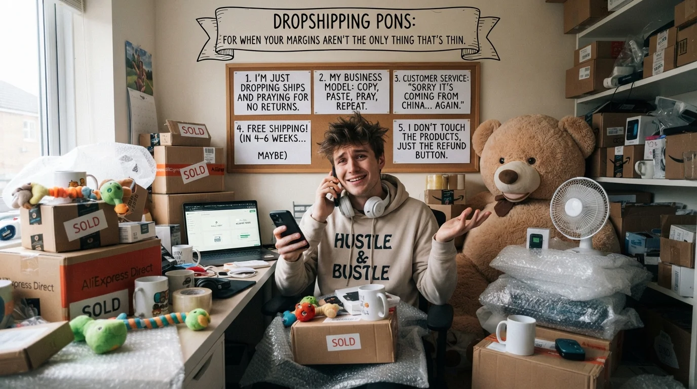 Dropshipping Puns One Liners