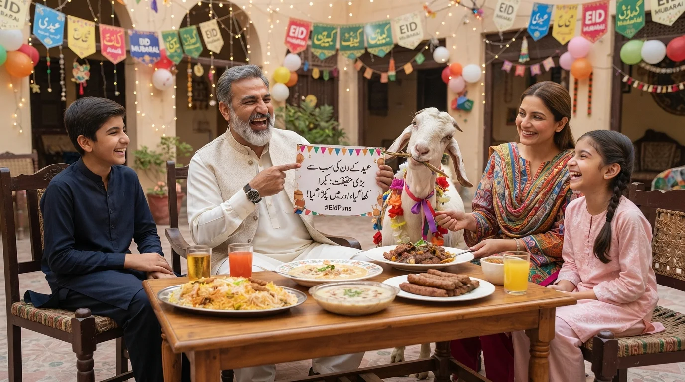 Eid Puns in Urdu