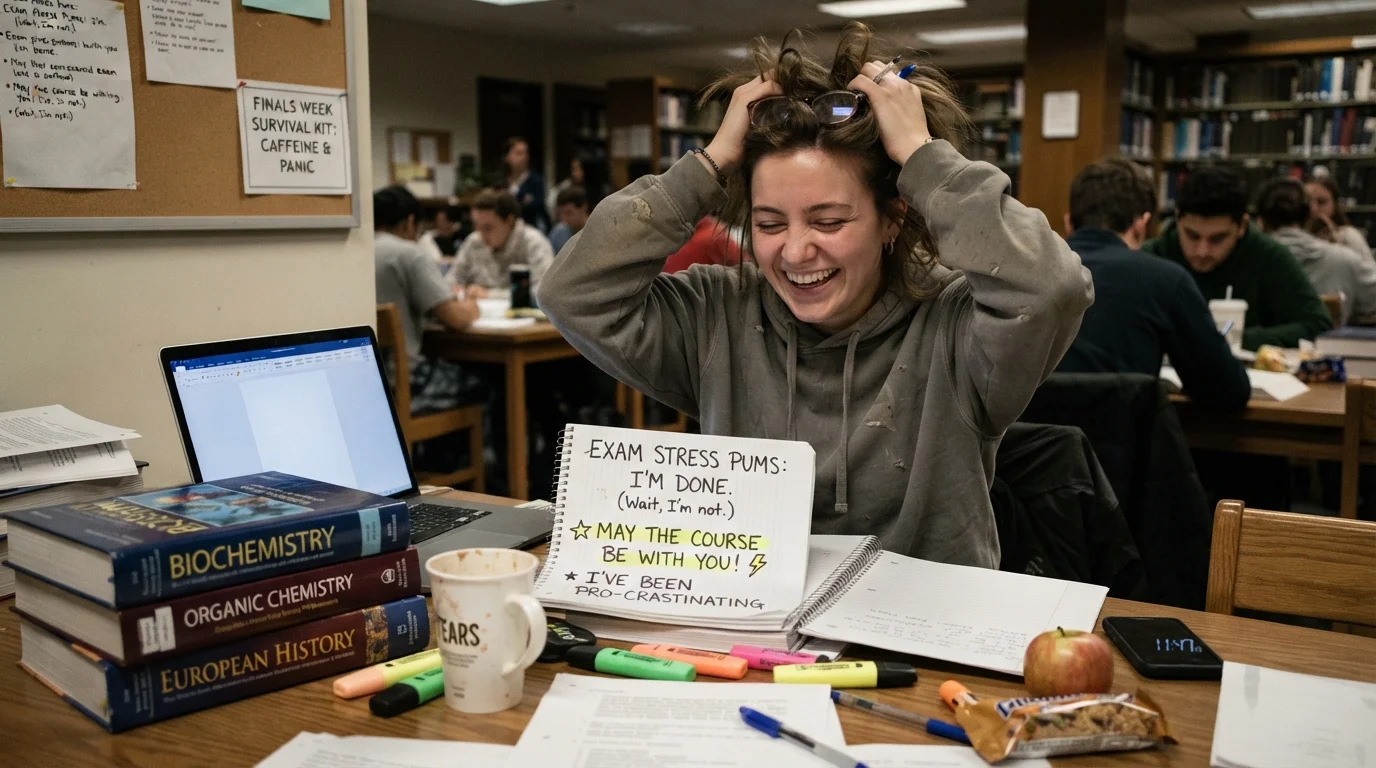 Exam Stress Puns One Liners