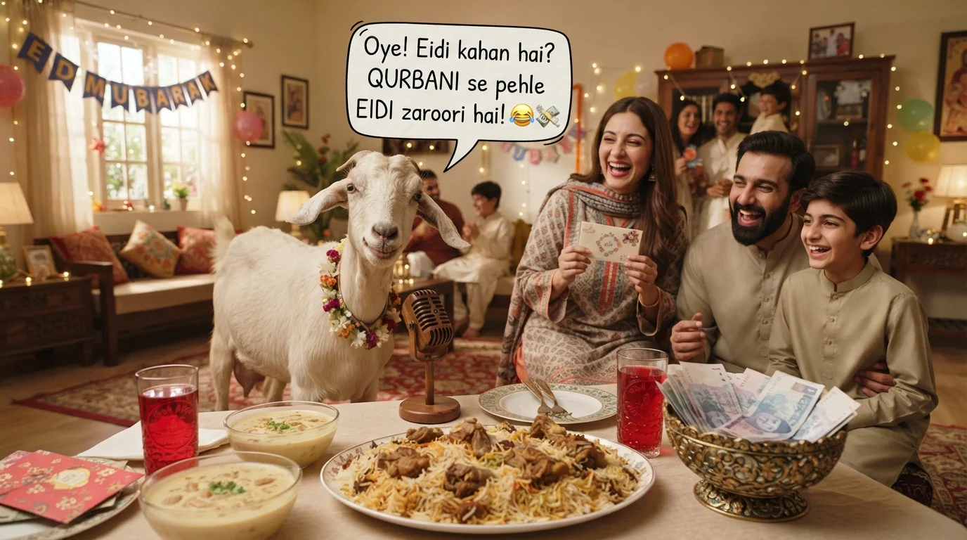 Family Eid Chaos Jokes