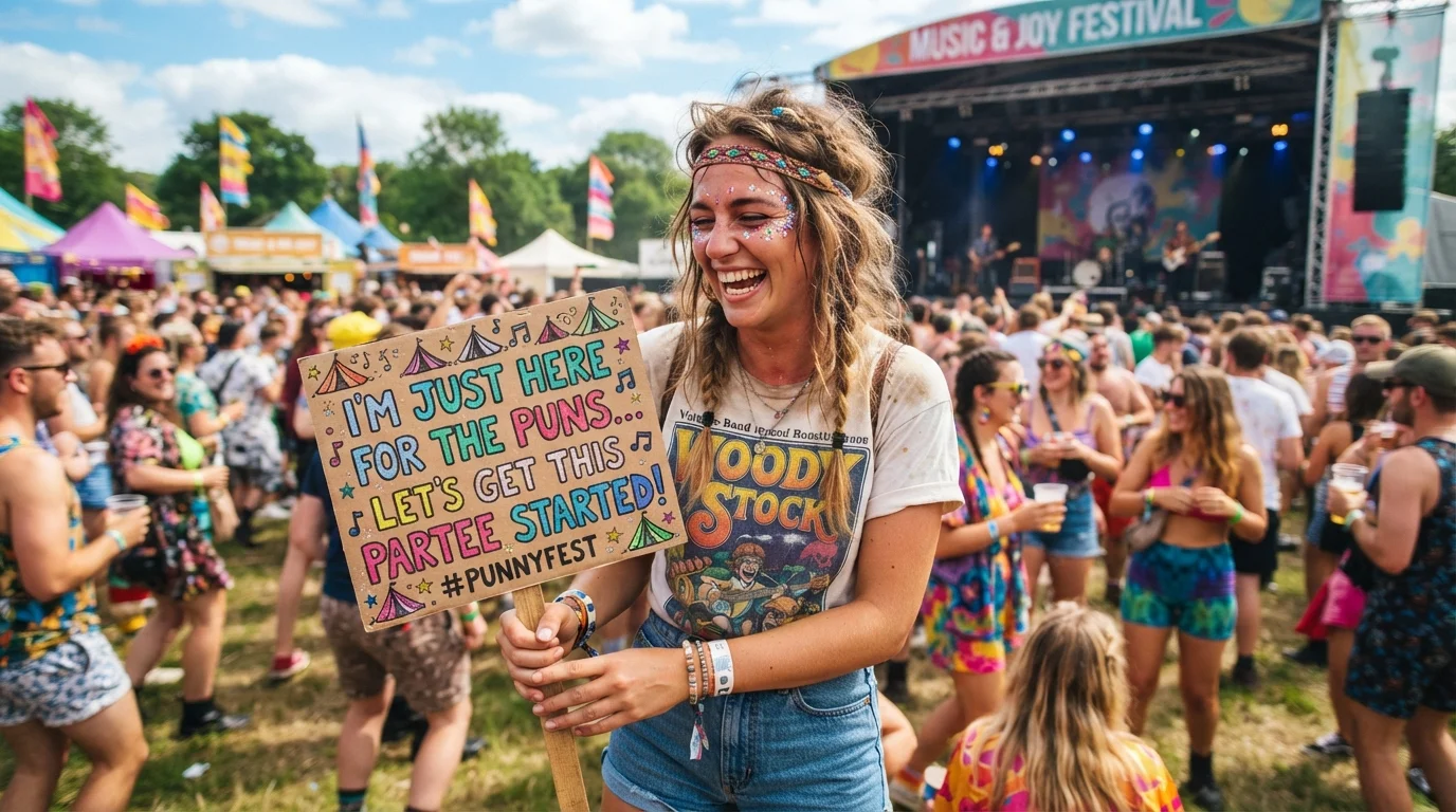 Festival Puns One Liners