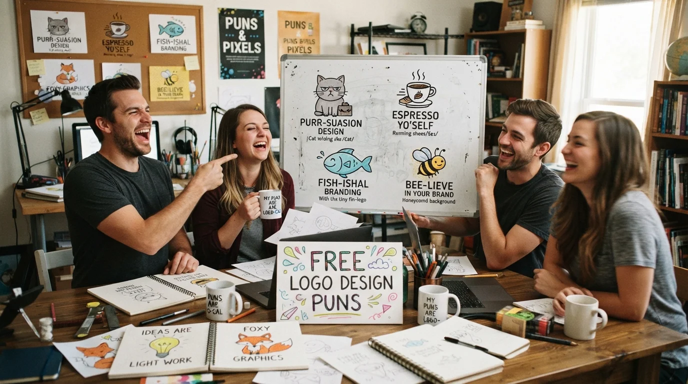 Free Logo Design Puns