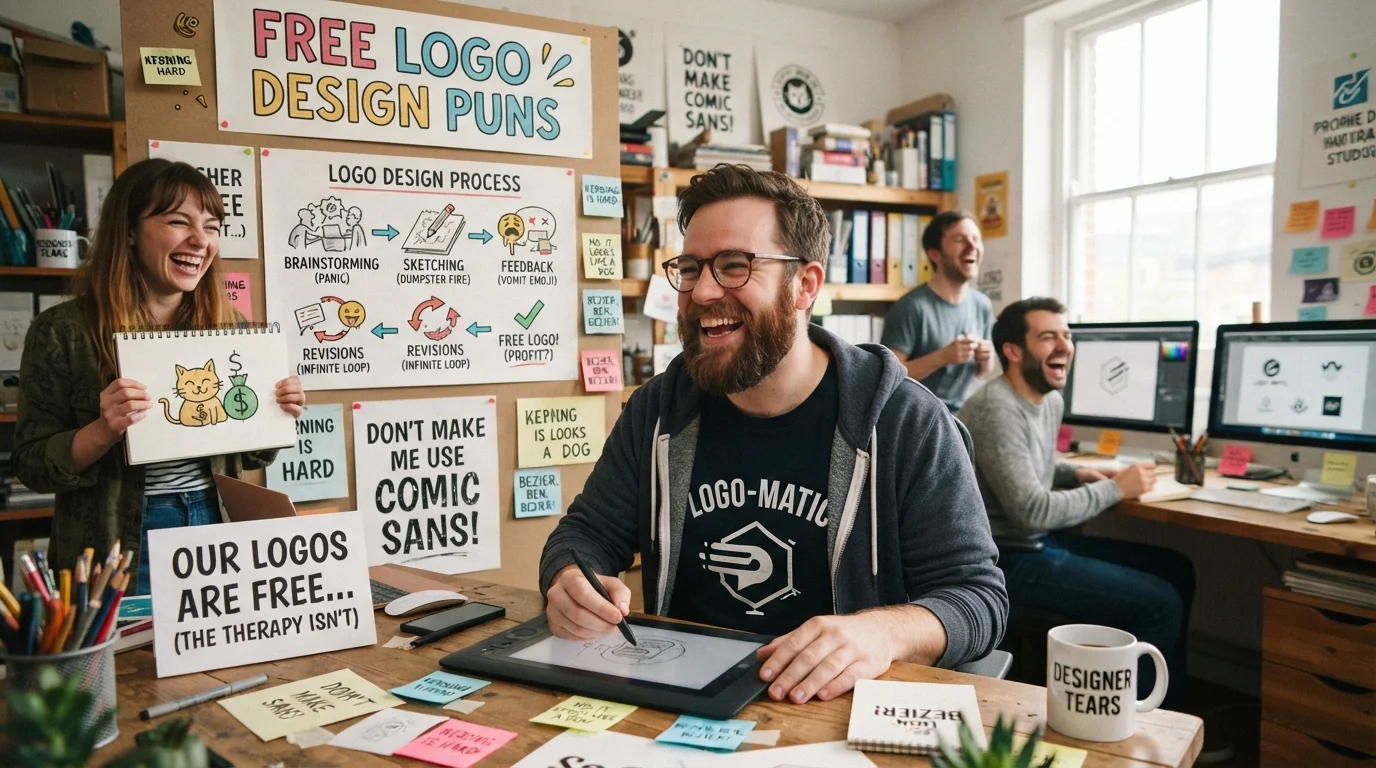 Funny Logo Design Jokes for Creative Minds
