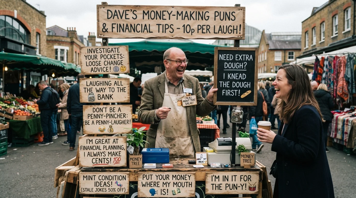 Funny Online Money-Making Puns