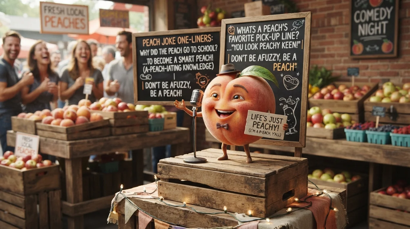 Peach Jokes One Liners