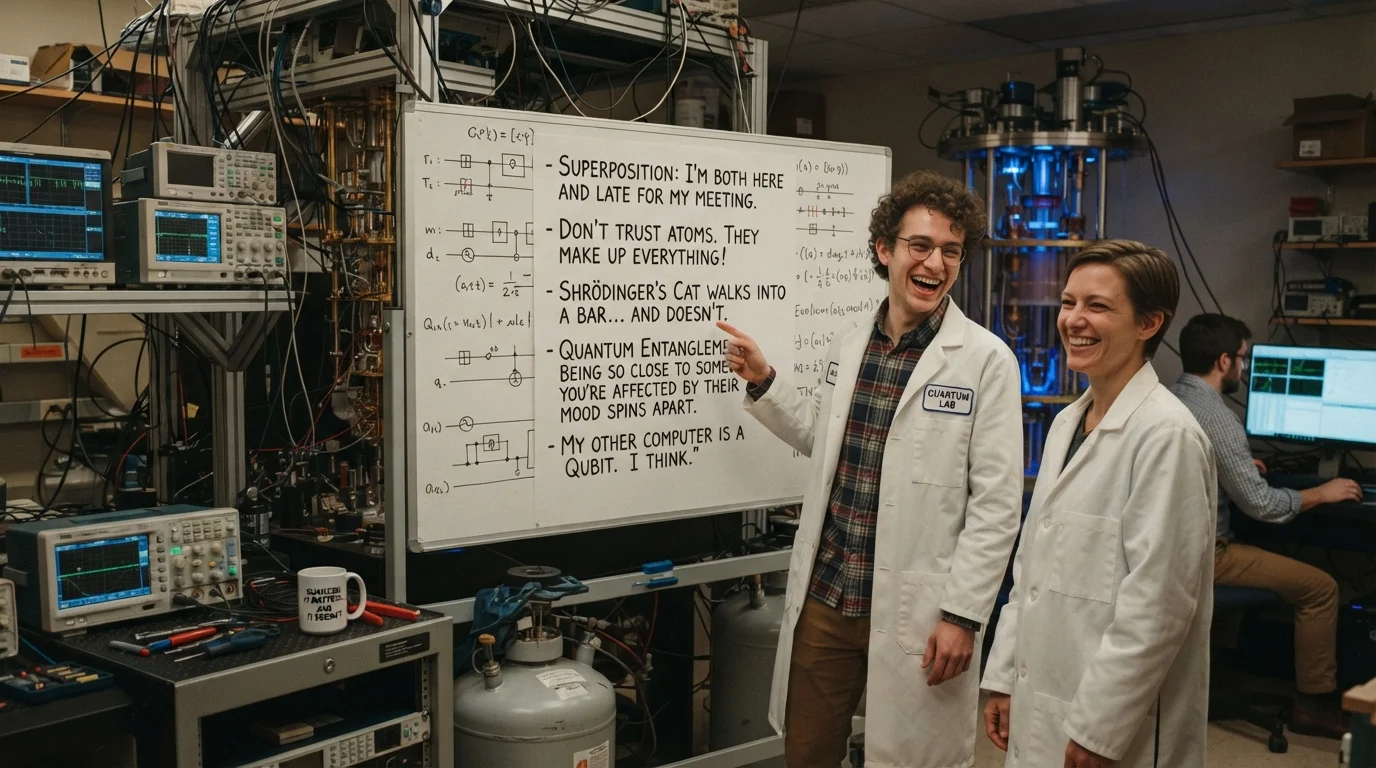 Quantum tech puns one liners