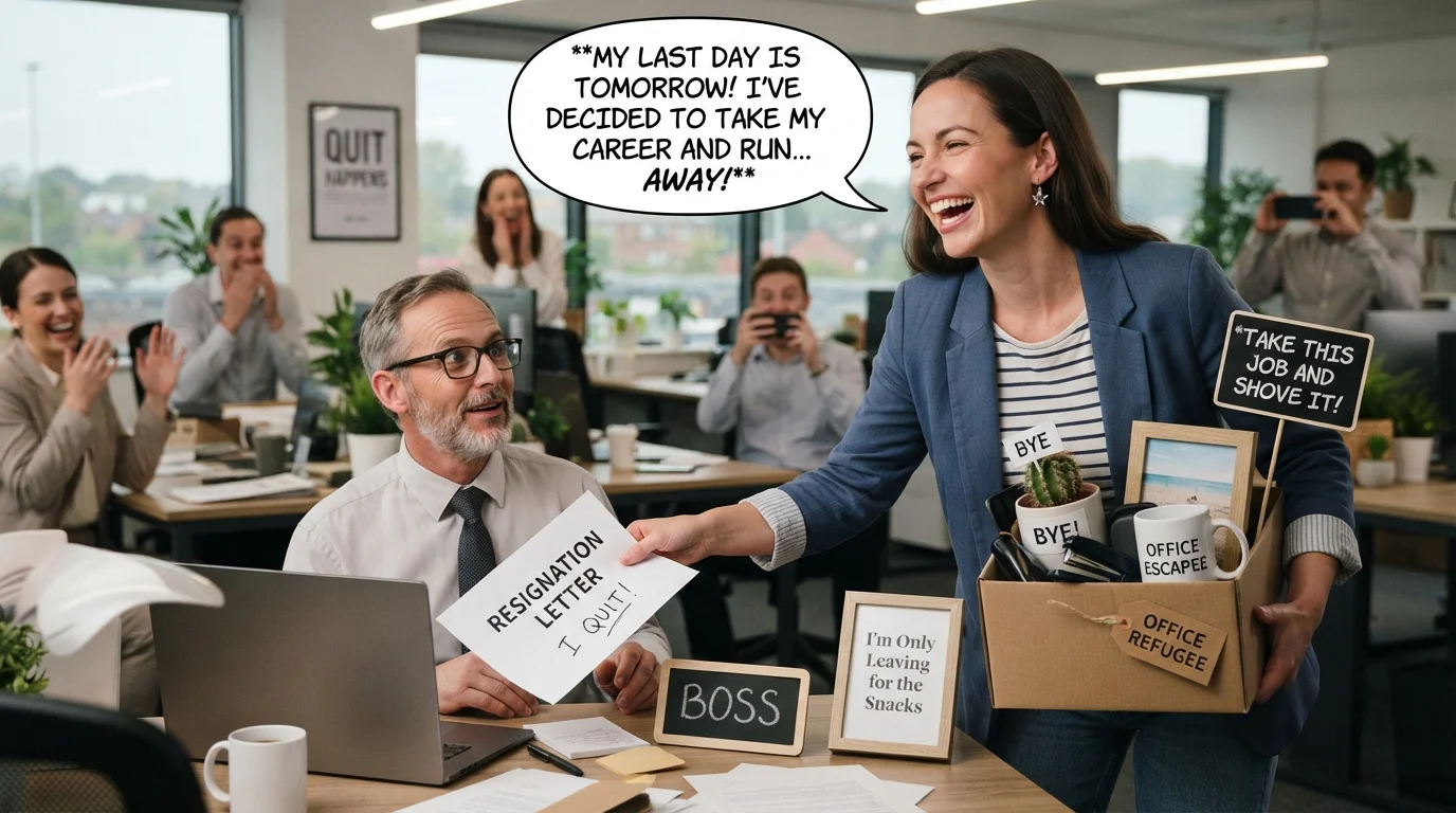 Resignation Puns One Liners