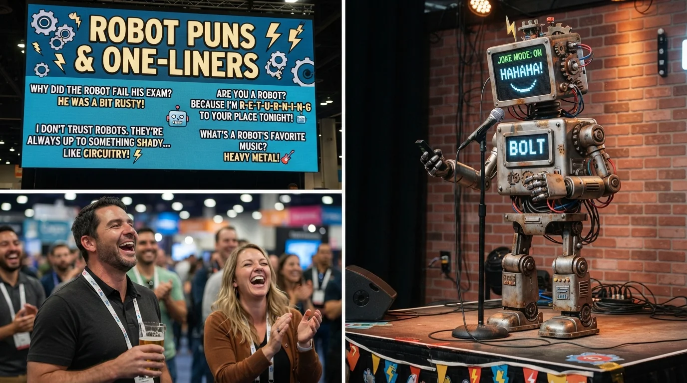 Robot puns one liners