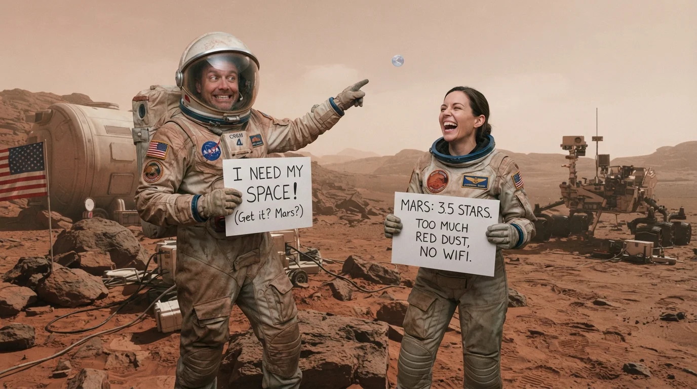 Short Mars Puns That Hit Fast
