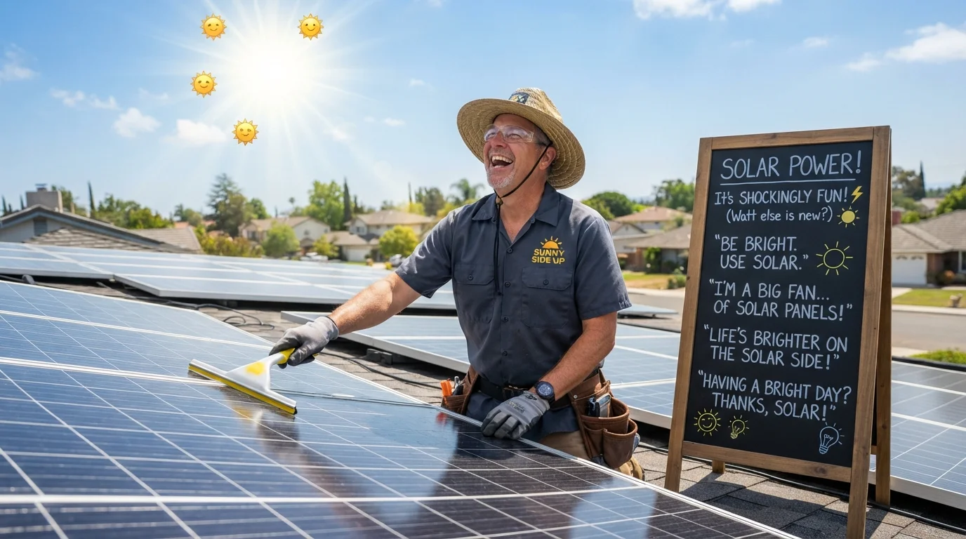 Solar Power Puns One Liners
