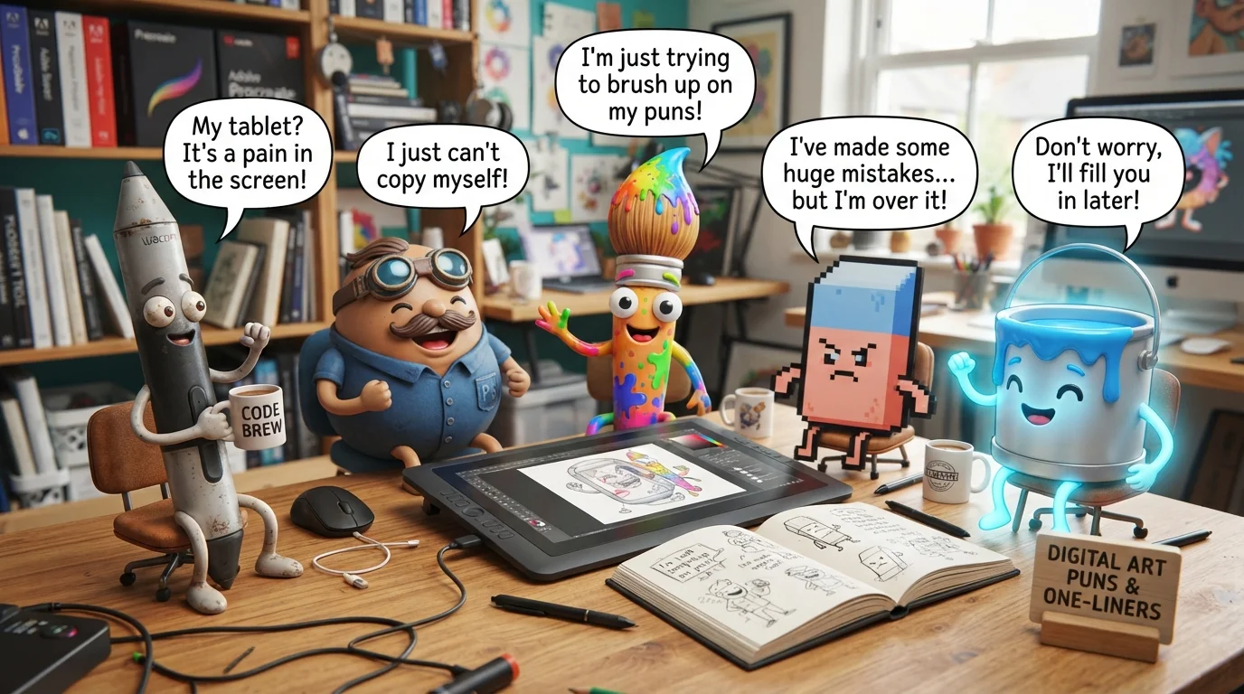 Tablet & Stylus Jokes