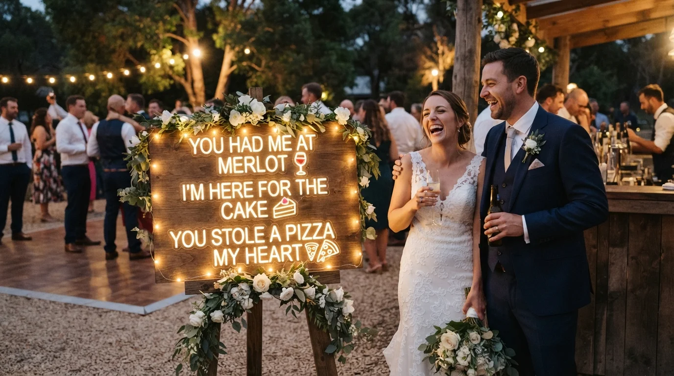 Wedding Vibes Puns One Liners