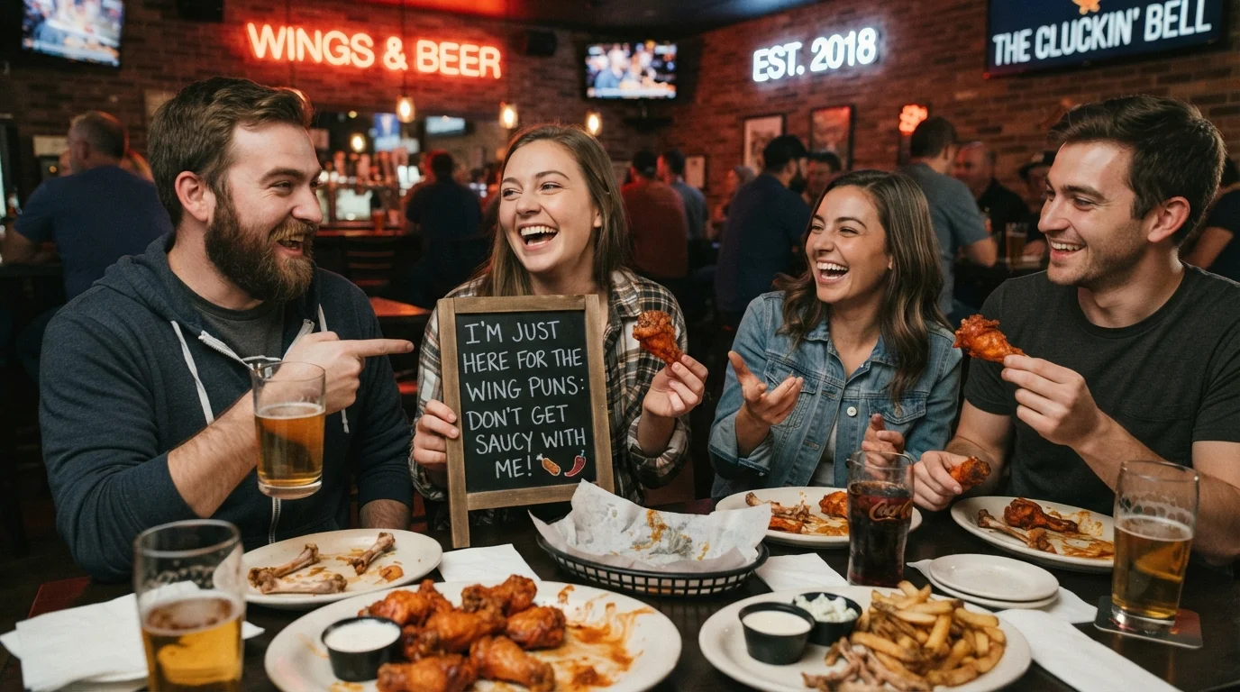 Wing Puns One Liners