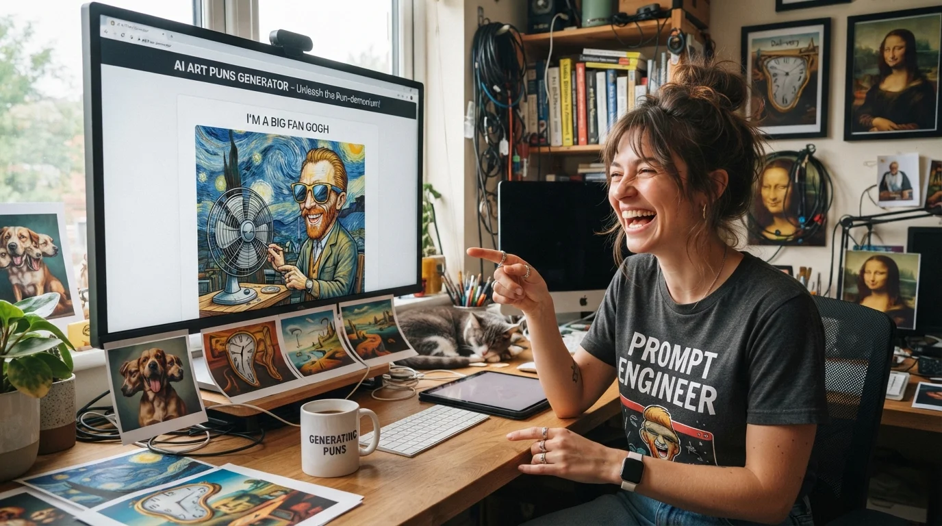 Clean AI Art Jokes for Everyone