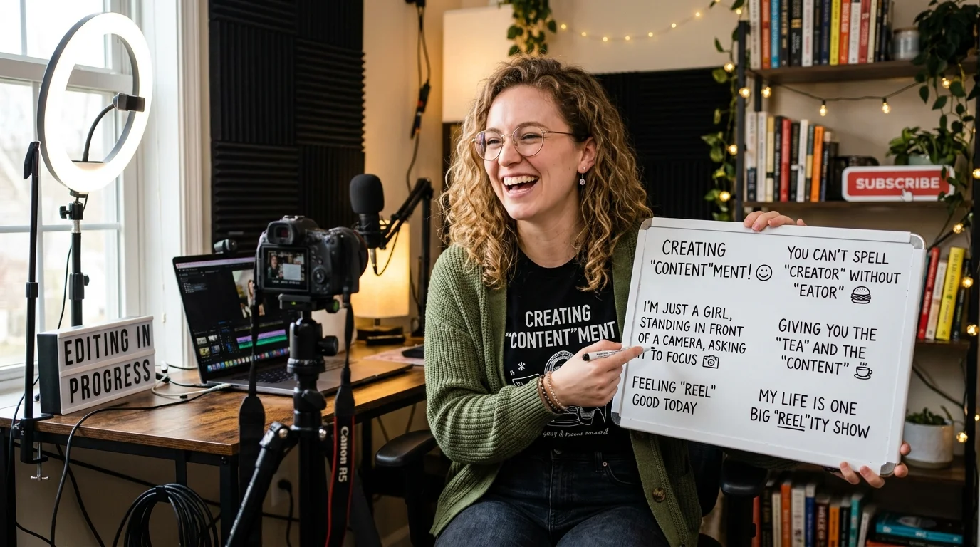 Content Creation Puns One Liners
