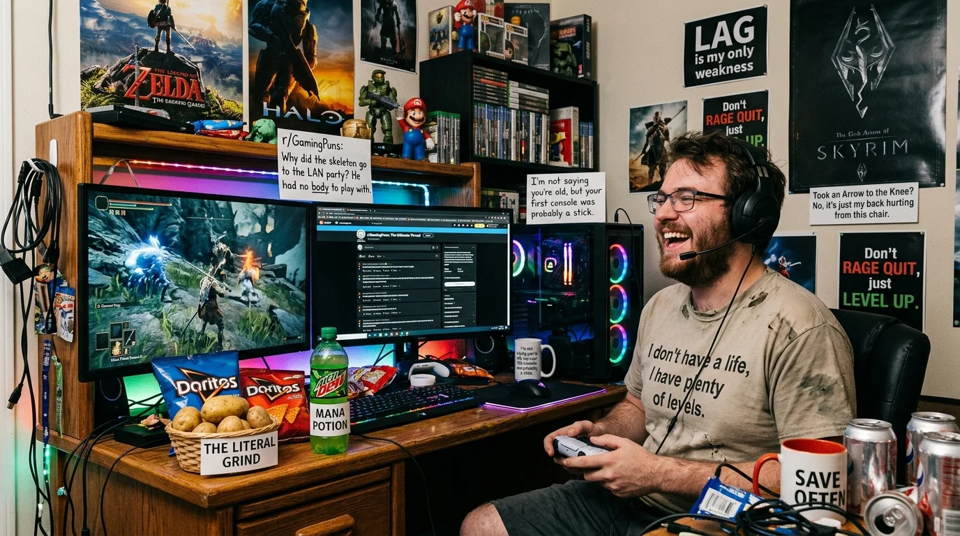 Funny Gaming Captions
