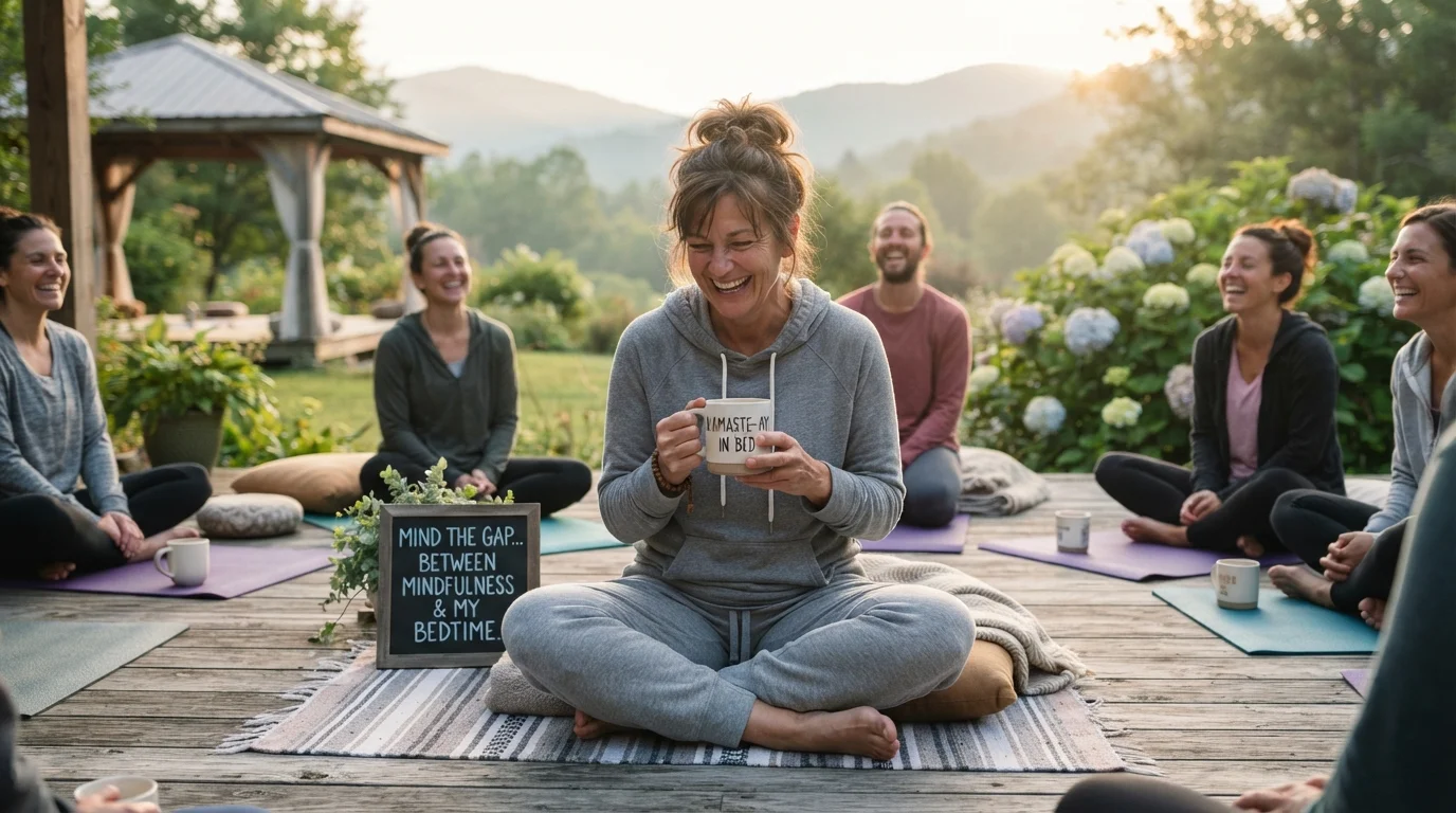 Funny Mindfulness Captions