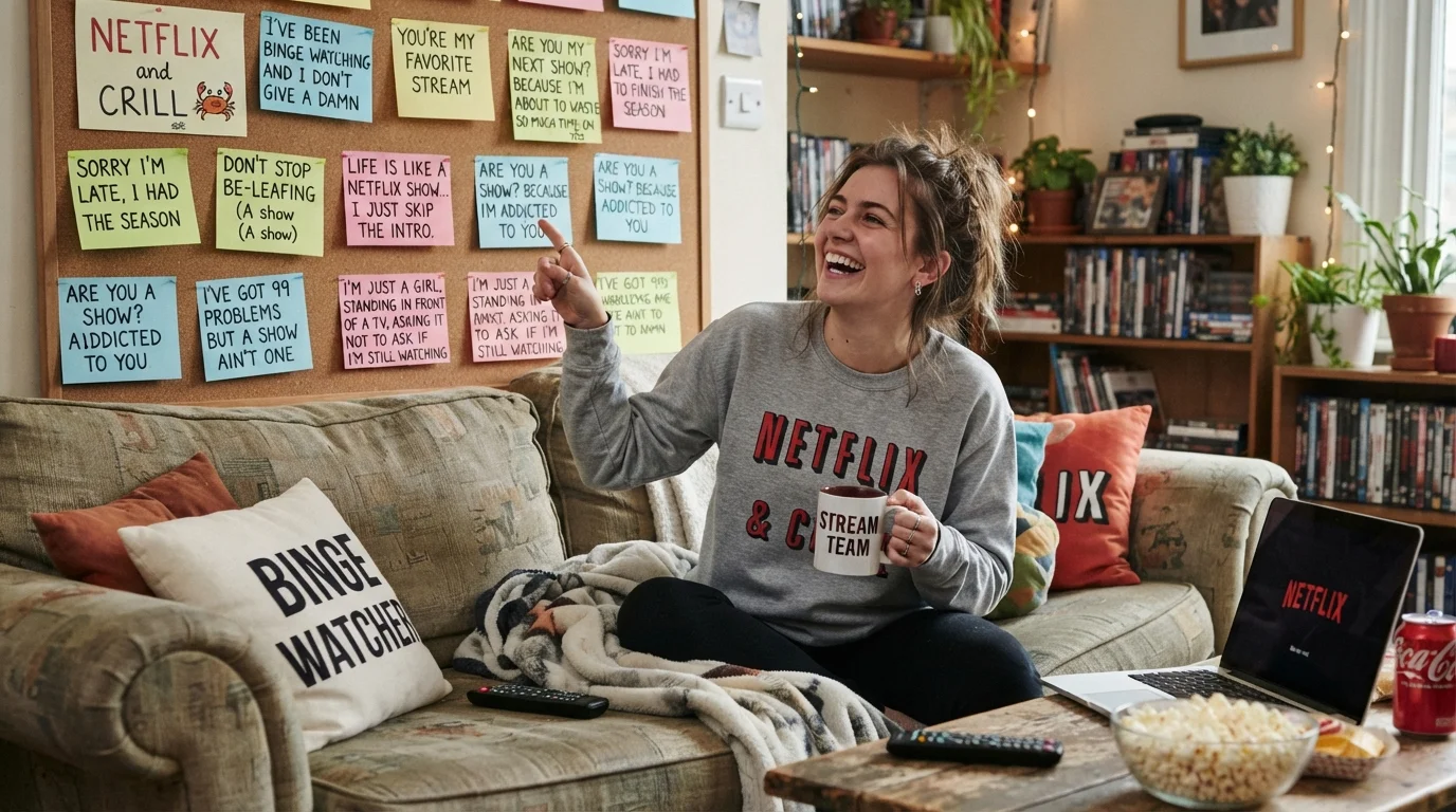 Funny Netflix Couple Jokes