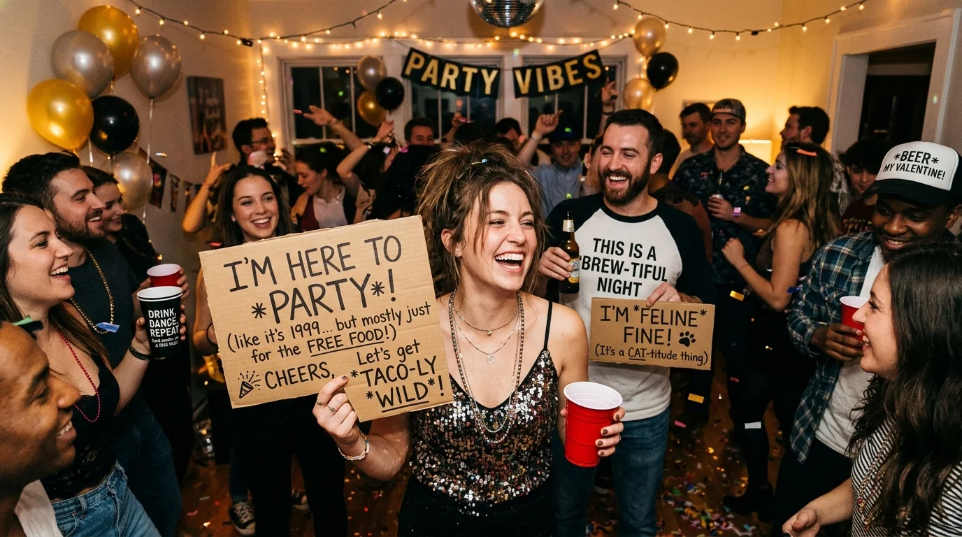 Party Vibes Puns One Liners