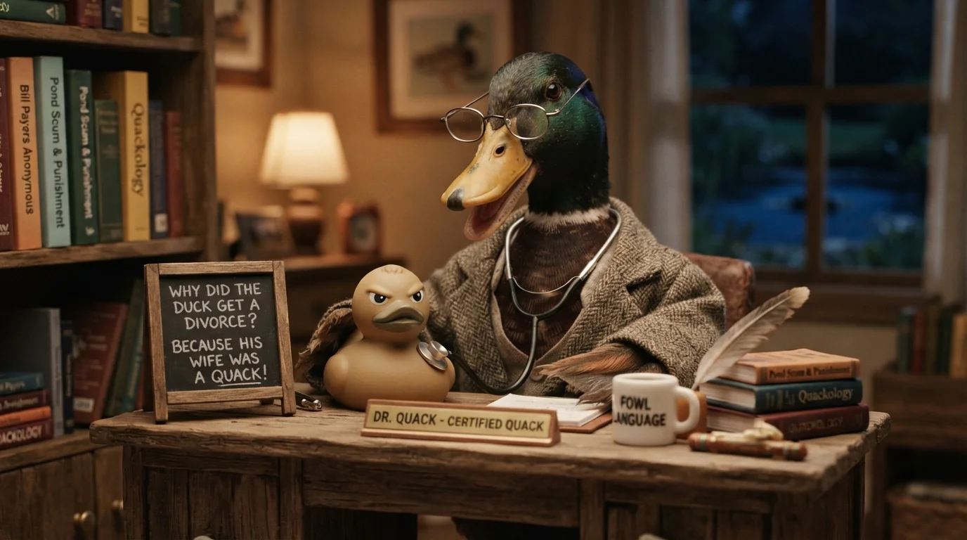 Quack Jokes One Liners