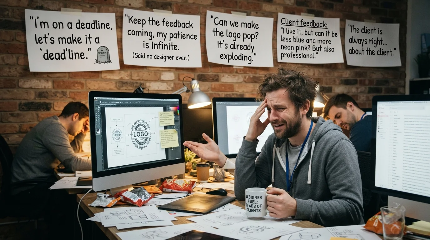 Short Client Work Puns Perfect for Captions