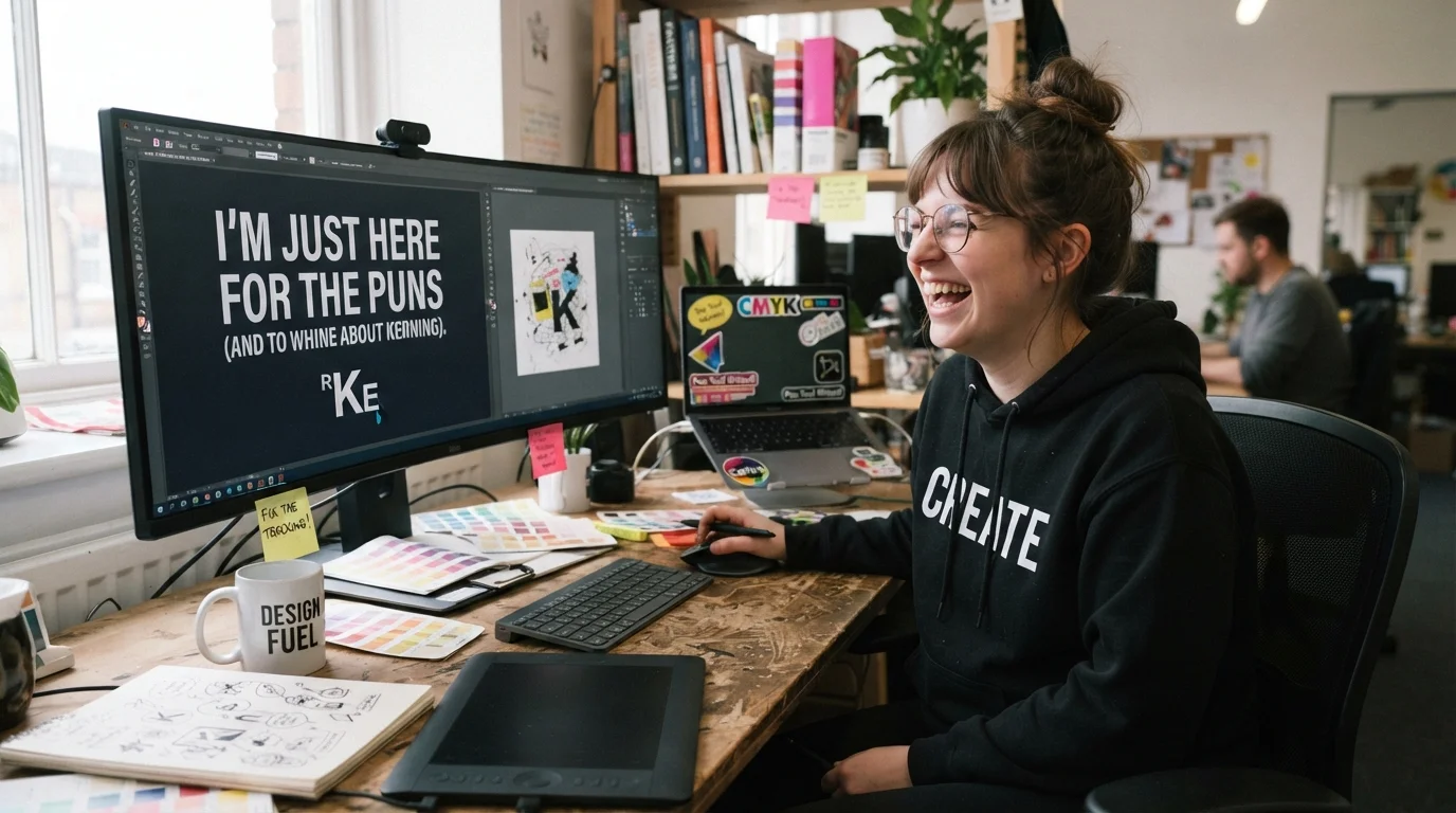Short Graphic Design Puns