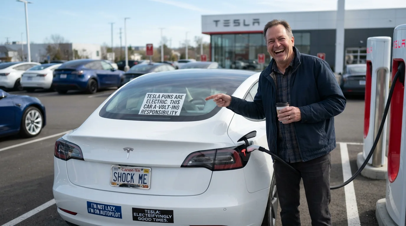 Tesla Puns One Liners